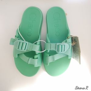 Chaco K's Chills Kids Jade Green Size 2 Sandals